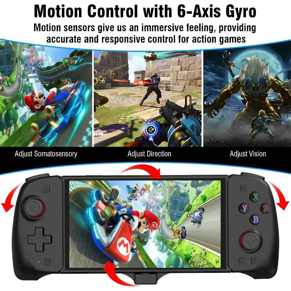 Switch Controller for Switch/OLED Controller One-Piece Joypad